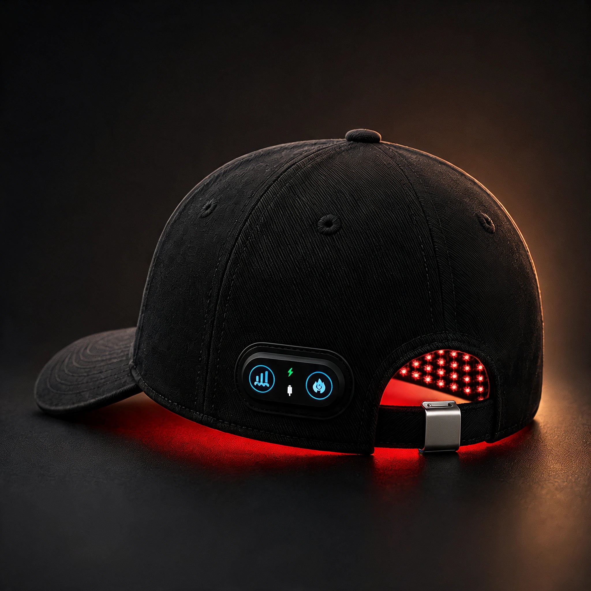 Amal cap, back view with controller